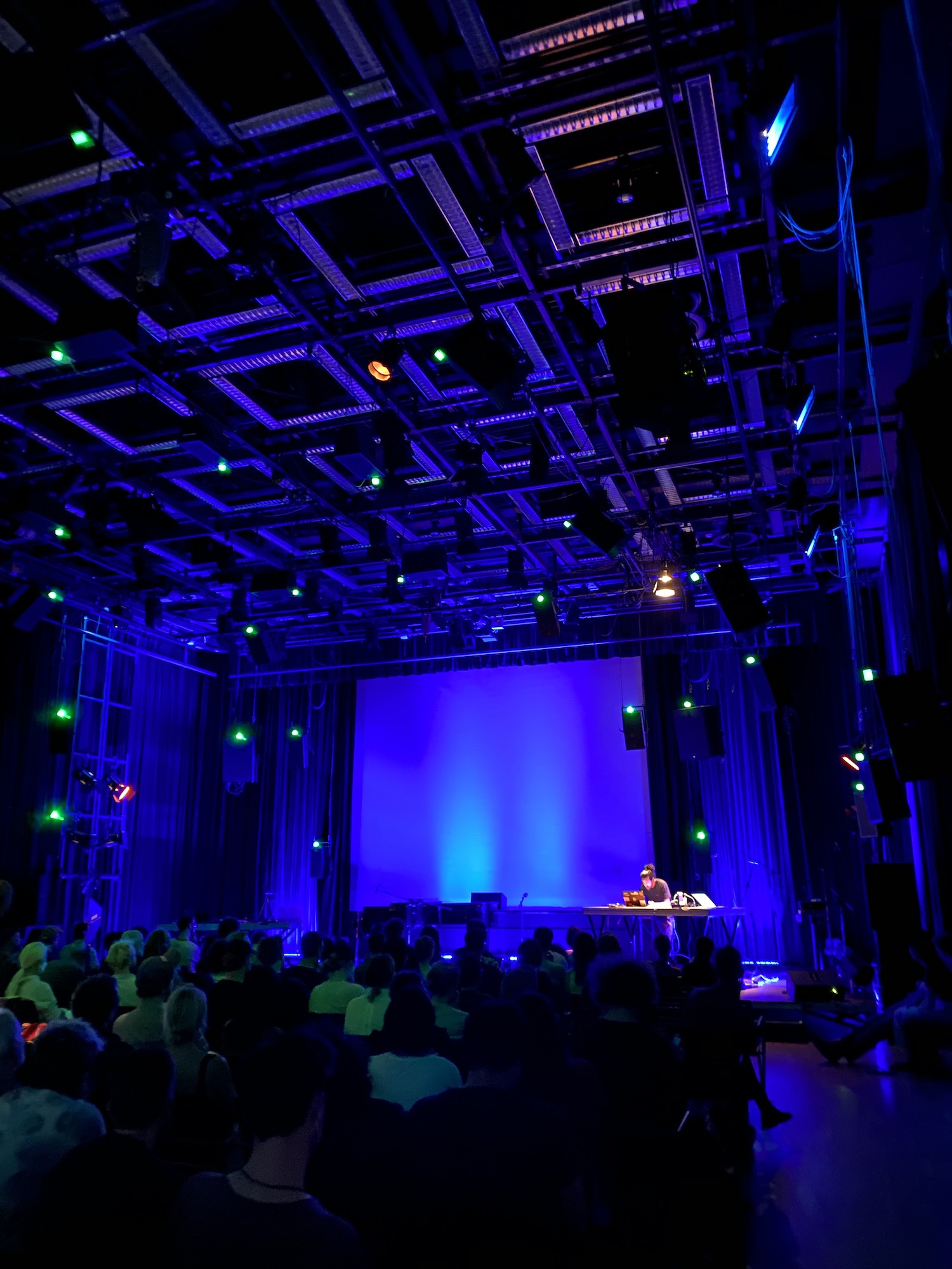 Inside the Kubus of ZKM